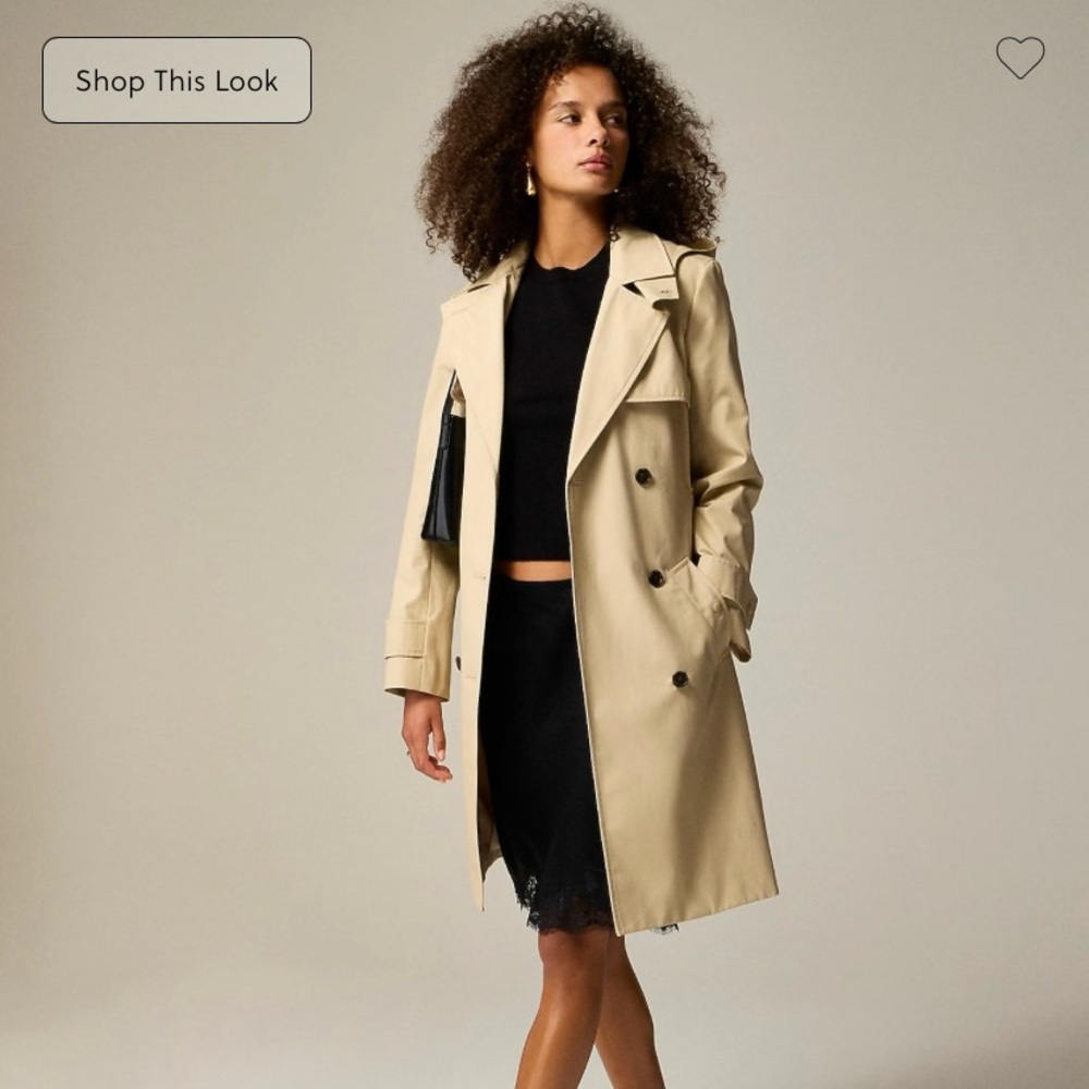 J.Crew Beige Belted Trench